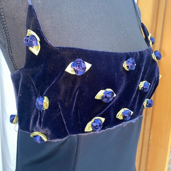 Vintage 90s Prom Dress - Picture 3 of 8